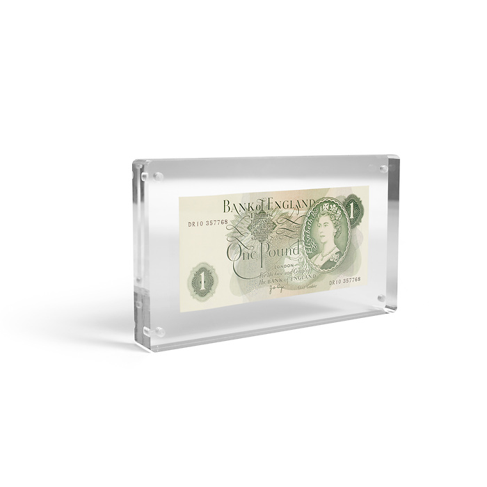 Expressio 170 - Acrylrahmen für eine Banknote bis zu 170 x 85 mm