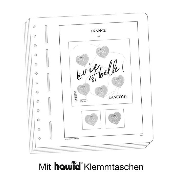 Leuchtturm Nachtrag mit Klemmtaschen Frankreich 2024