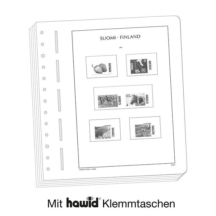 Leuchtturm Nachtrag mit Klemmtaschen Finnland 2024