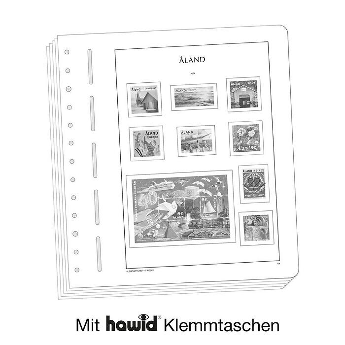 Leuchtturm Nachtrag mit Klemmtaschen Aland 2024