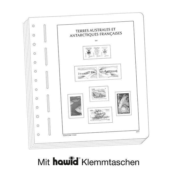 Leuchtturm Nachtrag mit Klemmtaschen Französiche Antarktis 2024