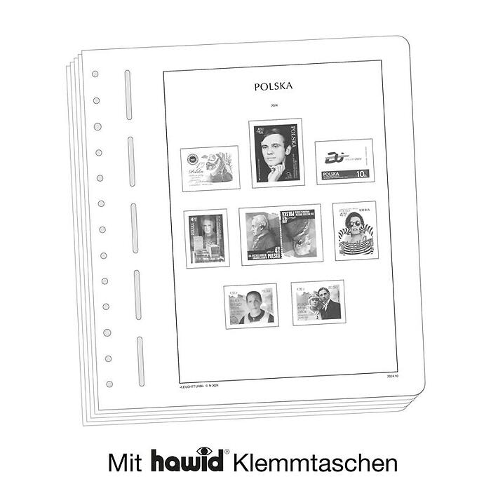 Leuchtturm Nachtrag mit Klemmtaschen Polen 2024