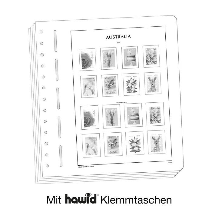 Leuchtturm Nachtrag mit Klemmtaschen Australien 2024