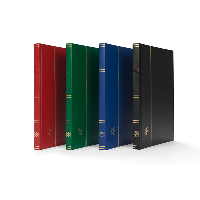 Basic Einsteckbücher, unwattiert, weiße Seiten