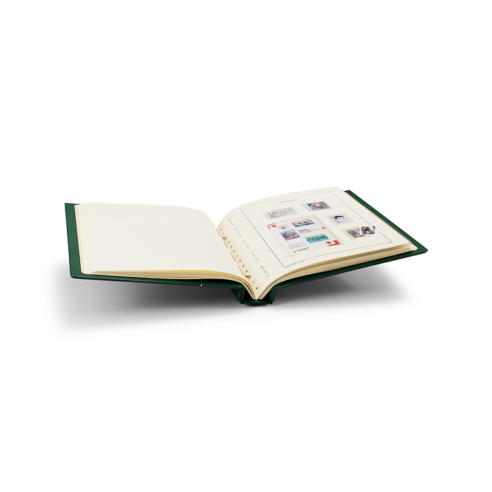 Leuchtturm Vordruckalbum mit Klemmtaschen Frankreich inkl. Schutzkassette