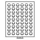 MB Münzbox mit 54 runde Fächer mit 26 mm, rauchfarben
