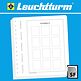 Leuchtturm Blankoblätter für personalisierten Marken Österreich (Hochformat), 5er Pack