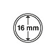 Grips Münzkapseln  16 mm, 10er  Pack