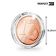 Ultra Perfect Fit Münzkapsel für 1 Euro-Cent (16,25 mm), 10er-Pack